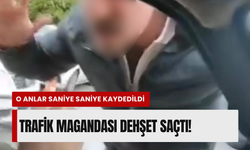 İzmir’de trafik magandası bir ailenin olduğu araca saldırdı!