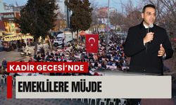 Çiğli’de Kadir Gecesi’nde emeklilere müjde
