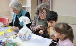 Konak İleri Yaş Merkezi’nde bayram coşkusu minik konuklarla taçlandı