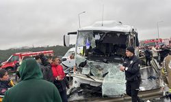 Kuzey Marmara Otoyolu'nda zincirleme kaza! 1 polis şehit oldu