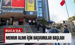 Buca'da memur alımı için başvurular başladı!
