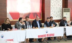 Menderes’te muhtarlar ve belediye yönetimi buluştu