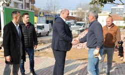 Başkan Çiçek sahada: Hizmetler hız kesmeden devam ediyor