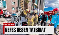 İzmir Adliyesi'nde nefes kesen tatbikat: Şüpheli paketler imha edildi