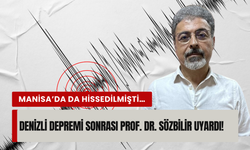 Prof. Dr. Sözbilir'den Denizli'deki depreme ilişkin açıklama: Artçıları bile dört büyüklüğünde olabilir!