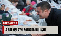 Torbalı Cumhuriyet Mahallesi’nde dev iftar
