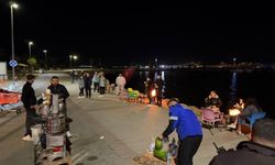 İnciraltı sahilinde denetim: Zabıta ekiplerinden seyyar satıcılara müdahale