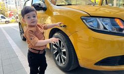 İzmirli taksiciler DMD hastası Deniz için kampanya başlattı