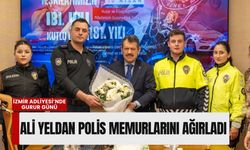 İzmir Adliyesi’nde gurur günü: Başsavcı Ali Yeldan polis memurlarını ağırladı