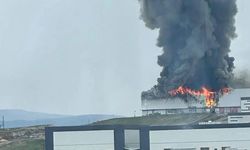 Ankara Yenimahalle'de fabrika yangını!