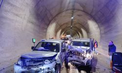 Artvin'de tünelde korkutan kaza