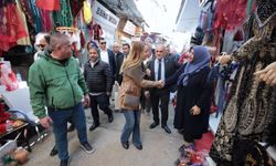 Başkan Mutlu’dan Kemeraltı çıkarması: Esnafa indirim desteği