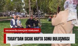 Başkan Tugay yenilenen Hasanağa Bahçesi’ni adım adım gezdi