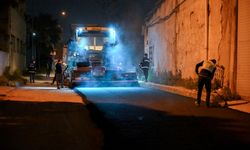 Bornova'da asfaltın üstünde tatlı mola