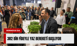 Bornova’da toprağa can, üreticiye destek