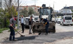 Bornova’da yol seferberliği: 90 günde 722 çukur kapatıldı