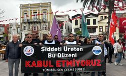 Çeşme’de eğitimcilerden 'şiddet' resti: 'Okullar güvenli değil, geleceğimiz karanlıkta!'