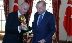 Cumhurbaşkanı Erdoğan FIFA Başkanı Infantino’yu kabul etti