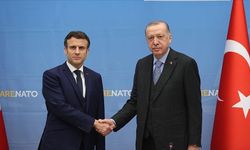 Cumhurbaşkanı Erdoğan, Macron ile görüştü