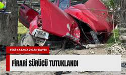 Feci kazada 2 can kişi can verdi... Firari sürücü tutuklandı