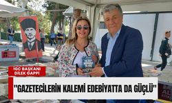 Dilek Gappi: 'Gazetecilerin kalemi edebiyatta da güçlü'