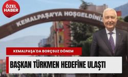 Kemalpaşa Belediyesi borçsuz döneme girdi: Başkan Mehmet Türkmen’den dikkat çeken açıklamalar