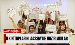 İzmir’in küçük yazarları iş başında: İlk kitaplarını AASSM’de hazırladılar