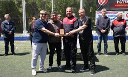 İtfaiyecilerden manidar turnuva