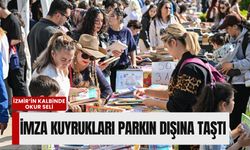 İzmir’in kalbinde okur seli: İZKİTAP’ta imza kuyrukları parkın dışına taştı