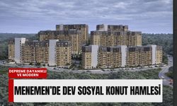 Menemen’de dev sosyal konut hamlesi: 3 bin 100 konut için saha çalışmaları hızlandı!