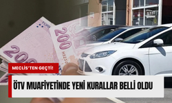 ÖTV'siz araç Meclis'ten geçti! İşte tüm detaylar ve yeni şartlar
