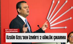 Özgür Özel’den İzmir’e 2 günlük çıkarma: İşte saat saat tam program!