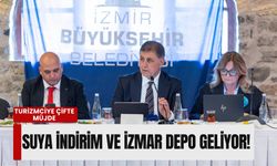 Başkan Tugay'dan turizmciye çifte müjde: Suya indirim ve İZMAR depo geliyor!