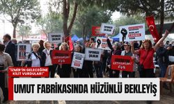 Umut fabrikasında hüzünlü bekleyiş: 'İzmir’in geleceğine kilit vurdular!'