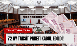15 milyon borçluya müjde! 72 ay taksit dönemi Meclis’te kabul edildi