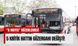 İzmir’de 5 otobüs hattında güzergah değişikliği: 6 Mayıs’tan itibaren geçerli