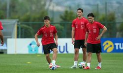 A Mili Futbol Takımı, çalışmalara başladı