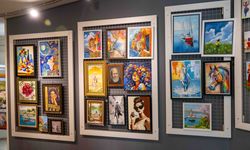 Bornova’da sanat yolculuğu sergiye dönüştü