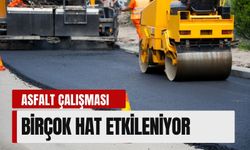 Balçova'da asfalt çalışması: Birçok hat etkileniyor