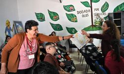 Bornova’nın özel ellerinden doğaya hayat öpücüğü