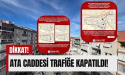 İzmirlilerin dikkatine: Ata Caddesi trafiğe kapatıldı!