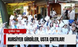 Çiğli’de kurslar iş kapısına dönüştü
