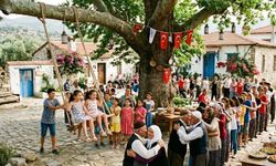 Burayı gören 'nerede o eski bayramlar' diyor! Ege köylerinde bayram bambaşka!