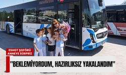 ESHOT şoförü anneye durakta dördüz sürprizi: 'Beklemiyordum, hazırlıksız yakalandım'
