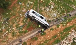 Gaziantep'te işçi servisi şarampole uçtu! Yaralılar var