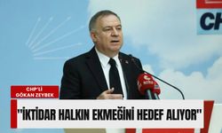 CHP’li Zeybek: 'İktidar belediyeleri değil, halkın ekmeğini hedef alıyor'