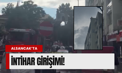 İzmir Alsancak’ta hastane önünde intihar girişimi!