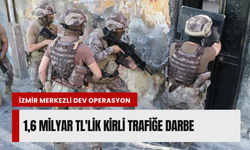 İzmir merkezli 8 ilde operasyon! 1 milyar 600 milyonluk para trafiği olan şebeke çökertildi