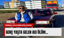 İzmir'de otomobil takla attı: 1 ölü, 1 yaralı