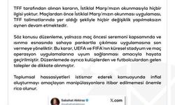 Maçlarda İstiklal Marşı okunmayacak mı? Resmi açıklama geldi